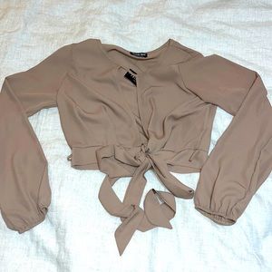 Brown Keys Top *NWT*